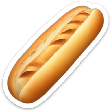 A baguette is an infinite symbol sticker