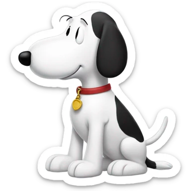 Snoopy sticker
