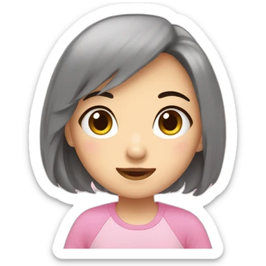 Kawaii girl  sticker