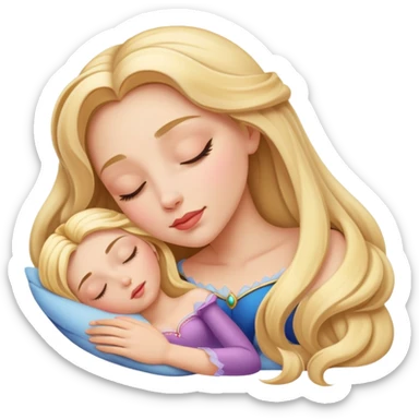 Sleeping beauty Disney sticker