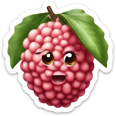 lychee sticker