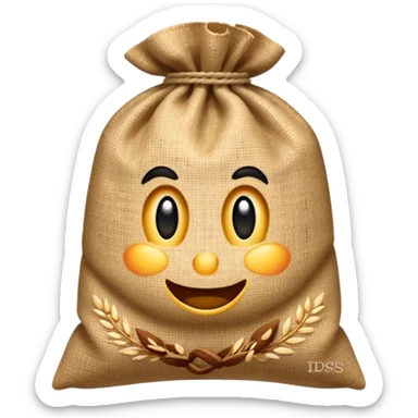 oats sack sticker