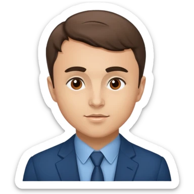 charlie kirk with heart eyes sticker