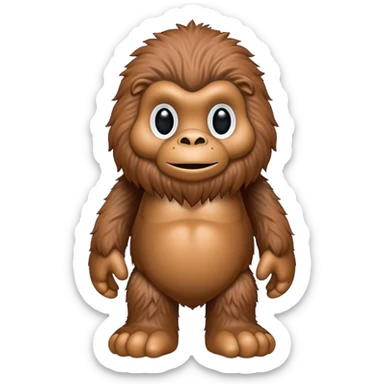 Bucky Bigfoot jellycat sticker