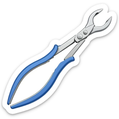 bent nose Pliers sticker