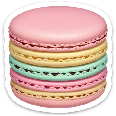 Macaroon sticker