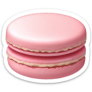Light pink macaron sticker