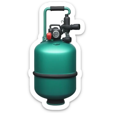 scuba oxygen tank sticker