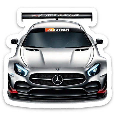 Mercedes AMG GT3 sticker