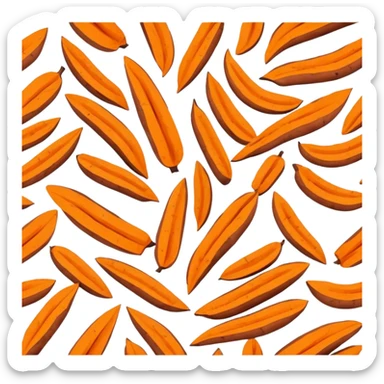 Oven Baked Sweet Potato Fries sticker