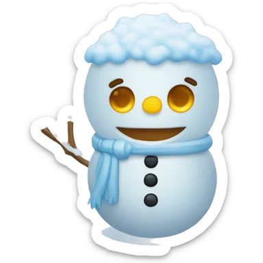 copo de nieve sticker