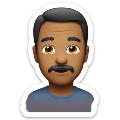 Sassy side eye  sticker