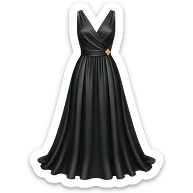 Robe noire sticker