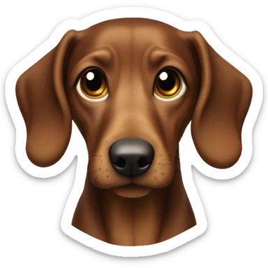 Dackel der träumt  sticker