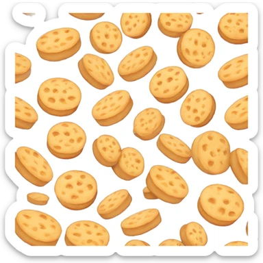 english muffin sticker