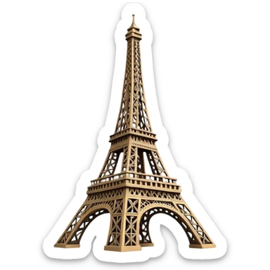 eiffel tower sticker