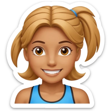 Athletik gir sticker