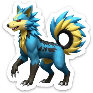 Obstagoon-Manectric-Zeraora-fusion  sticker