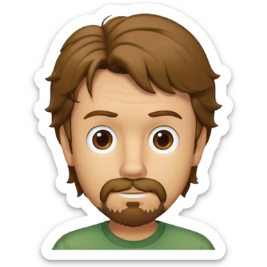 shaggy rogers from scooby doo  sticker