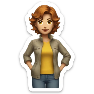 april o neil sticker