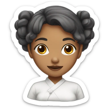 Karaté girl sticker