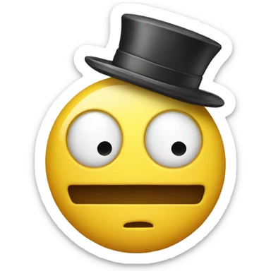 funny yellow snowman sticker