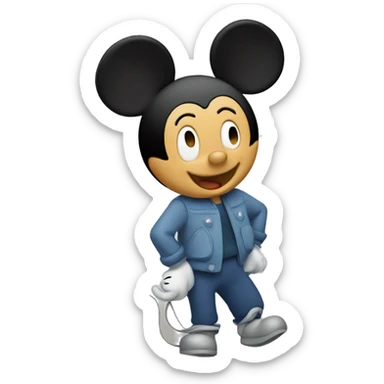 Mickey Mouse sticker