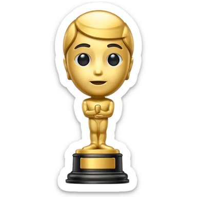 oscar award sticker