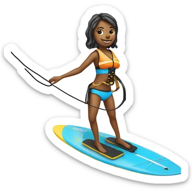 Wakeboard sticker