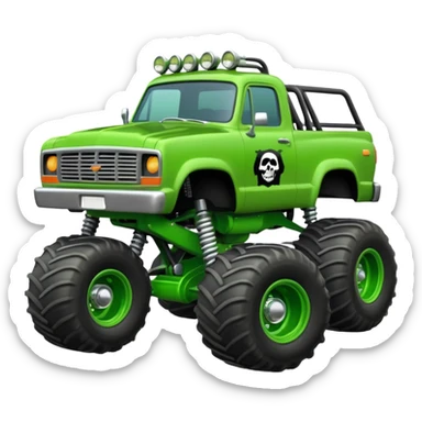 Grave Digger best view  sticker
