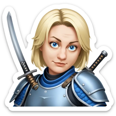 Samurai Defender sticker