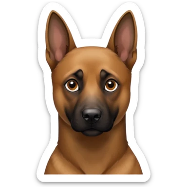 dog Malinois  sticker