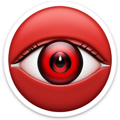 Ojos del Sharingan del clan Uchiha sticker