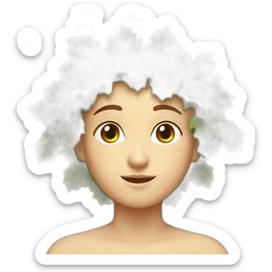 ancient greek ivy crown sticker