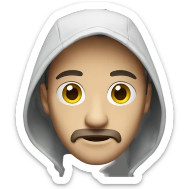 Criminal emoji sticker