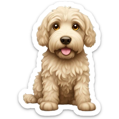 Labradoodle sticker