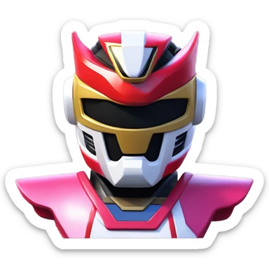 Power ranger megazord sticker