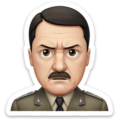 Adolf Hitler, énervé sticker