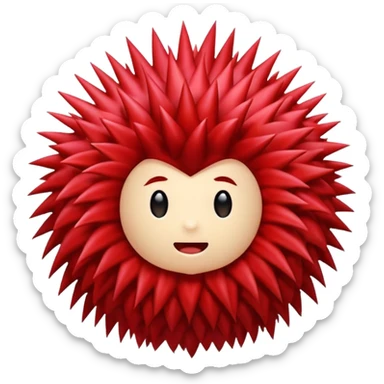 Rambutan sticker