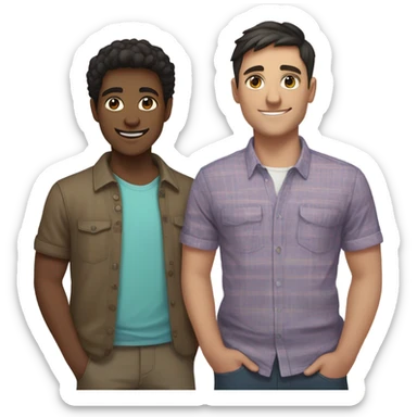 Gavin + Tobi  sticker