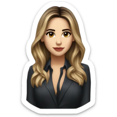 lali esposito como secretaria sticker