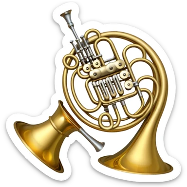 French Horn sticker