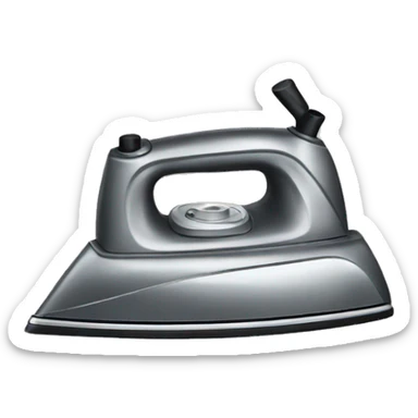 clothes iron sticker