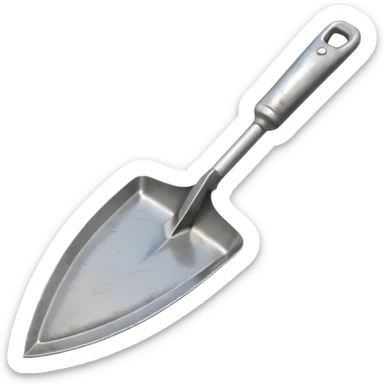 garden trowel  sticker