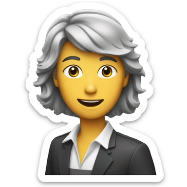 news reporter sticker