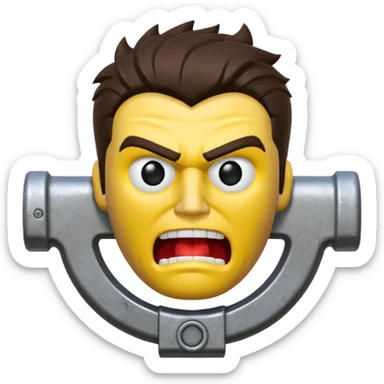 Эмблема игры serious sam 4 sticker