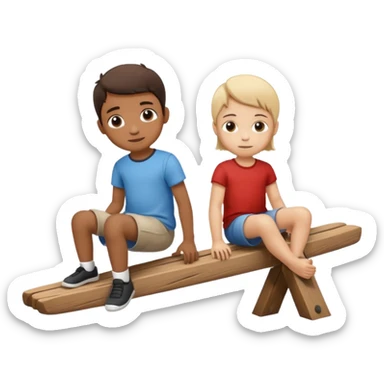  Seesaw sticker