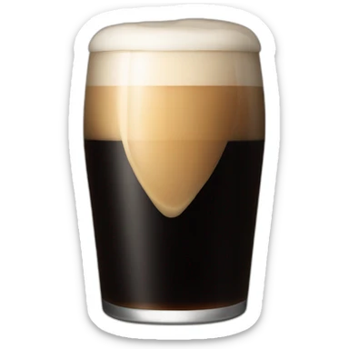 pint of guinness sticker