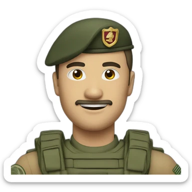 R.O.K. military sticker