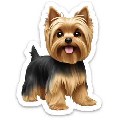 yorkie sticker